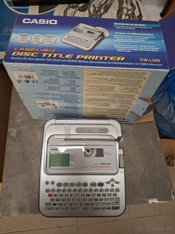 Predám pre zberateľa nepoužitú tlačiareň etikiet na CD