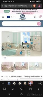 Detska postel 140x70