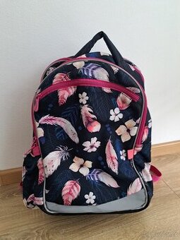 Školská taška s pierkami COCO