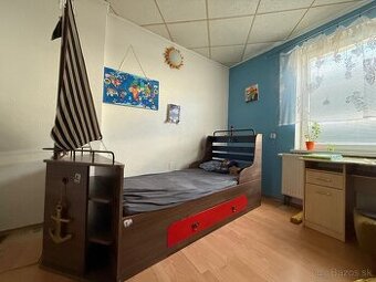 Detská posteľ pirátska ľoď