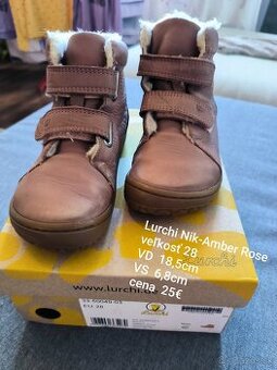 Predám zimné BF topánky veľkosť 28