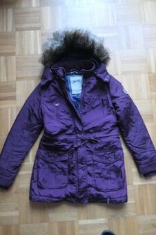 TOMMY HILFIGER original perfektna v top stave dlhsia bunda