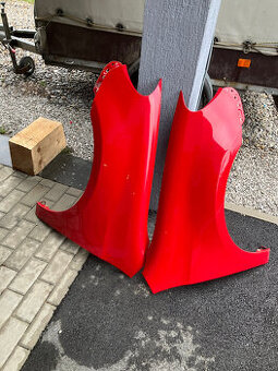 predni blatnik vw golf vi 6 cerveny pravy levy