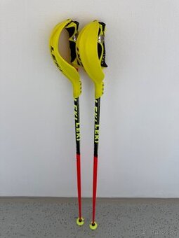 Predám lyžiarske palice LEKI WC Slalom s chráničmi – 125 cm