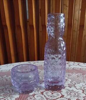 Retro fialová súprava