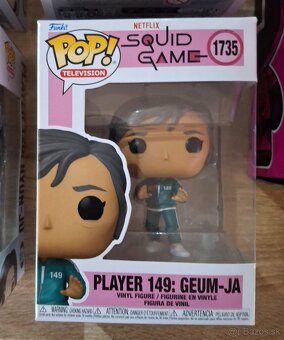Nová figúrka Funko Pop Squid Game hráč 149 a 199 Ali