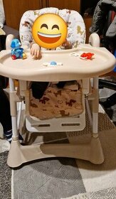 Detská multifunkčná jedálenská stolička Mama Kiddies Star