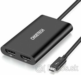 2x USB-C Thunderbolt to DisplayPort ADAPTER CHOETECH, NOVÝ - 1