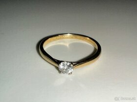 Briliantový prsteň 0,20ct
