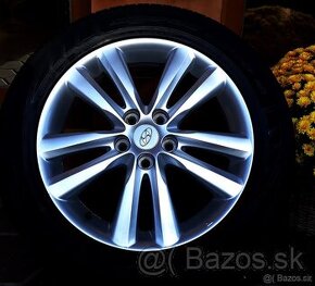 alu R18 5x114,3 orig. Hyundai + Kia, letné pneu 225/55