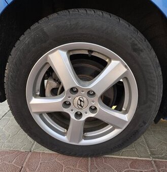 5x114,3 16" Hyundai i30 disky + letné pneu 205/55/R16