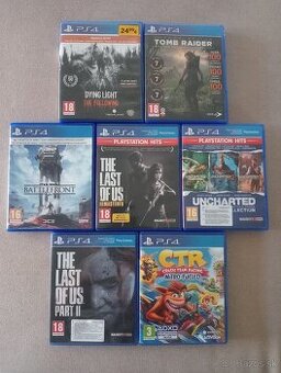 Predám alebo vymením hry na PS4/PS5