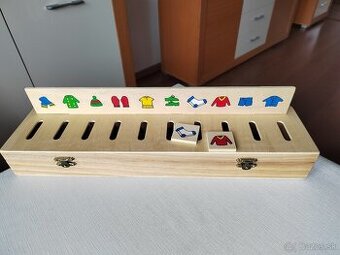Motorická vkladačka - Triedenie