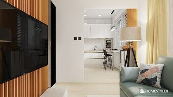 1i byt - možnosť modernizácie na 2KK LOFT Apartmán - balkón
