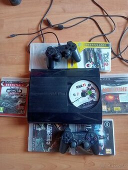 PS 3 čierne,super slim