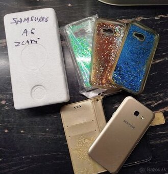 Samsung A5 zlatý (2017)
