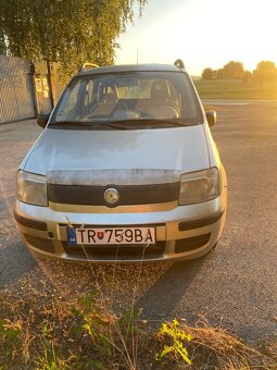 Fiat panda 1.1 benzín 40kw rv2003 auto pojazdné SK TP, ŠPZ