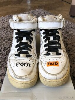 Nike air force high custom