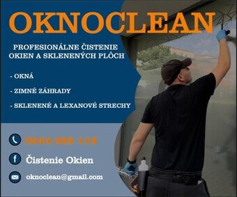 Profesionálne umývanie okien.