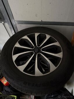 Hliníkové Alu disky 17" 5x 114,3 originál Nissan