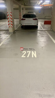 Parkovacie státie v garáži stavby Magnolia 3 na ulici Hranič