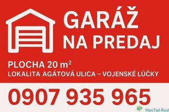 Priestranná garáž v atraktívnej lokalite Trebišova