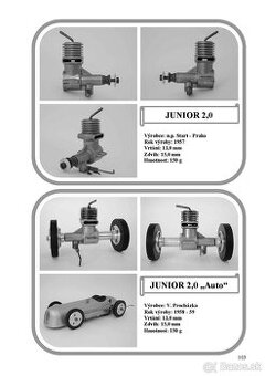 Kniha České modelárske motory