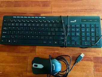 klávesnica Genius SlimStar 230 II a myš Genius X-G200