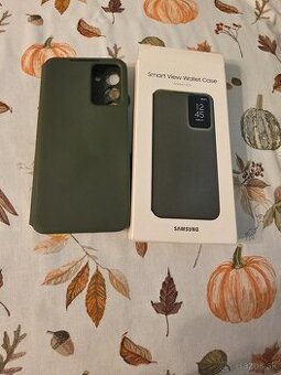 Obal knizkovy originál na Samsung S23 + zelený aktivny iba o