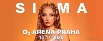 SIMA O2 arena Praha 13.11.2026 - STÁNÍ U PÓDIA