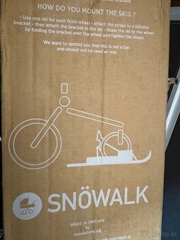SNOWALK lyze na kocik