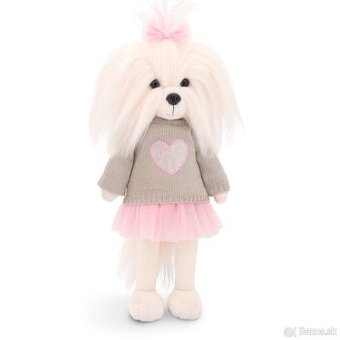 Plyšový psík Maltezáčka Dolly