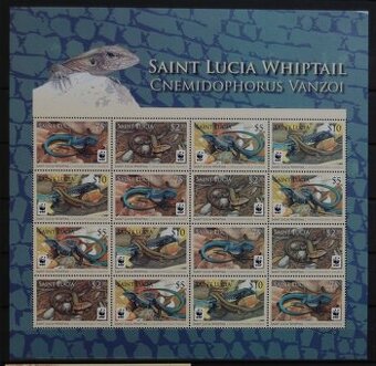 Poštové známky - Obojživelníky 21 - neopečiatkované