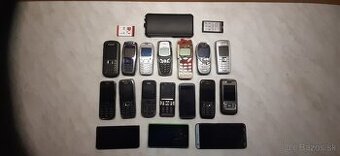 Retro mobilne telefony-mobily