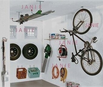 Poriadok v dielni a garáži -  Sada nástenných držiakov