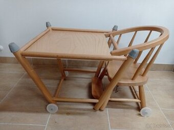 Detska drevena stolicka