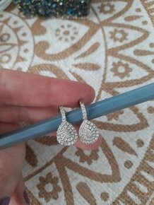 Strieborné náušnice