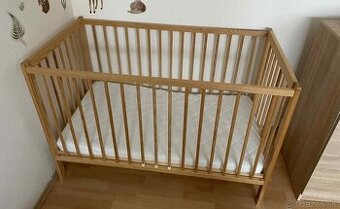 Postieľka 120x60 +kokosový matrac