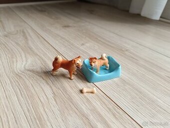 Predám Schleich 42479 set sučka so šteniatkom Šiba inu