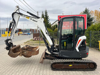 Minibager minirypadlo Bobcat E35z, Powertilt Kubota CAT