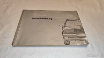 Mercedes 190 (W201)  návod k obsluze a údržbě - příručka