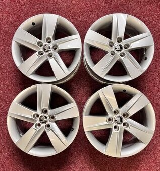 5x100 R16 originál alu Škoda Fabia 3 - Rapid - ET 46
