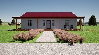 Moderný drevodom 98 m² s 2 terasami – už od 67 620 €