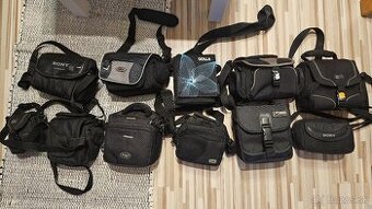 Tašky, brašne, púzdra na videokamery a foťáky