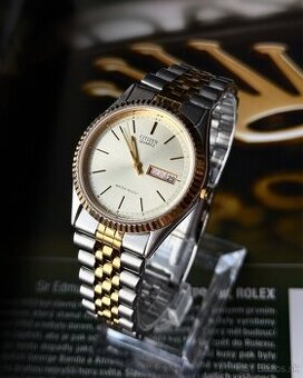 Vintage Citizen Quartz „Datejust“ Style