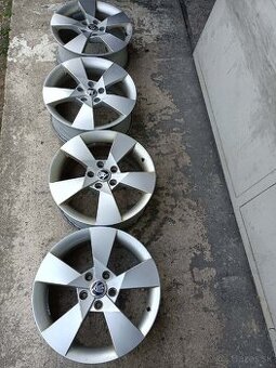 4ks alu disky orig. Škoda 5x112 r17