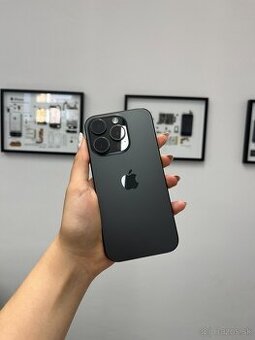 Záruka 2 roky - Apple iPhone 15 Pro 128GB Black Titanium