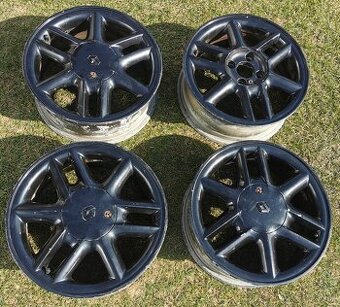 4x100 r15 original renault elektrony cierne