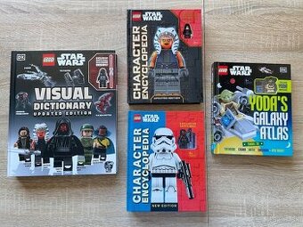 Lego knihy a časopisy s figúrkami, polybagy