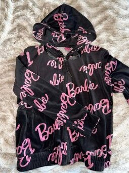 barbie damska stylova zamatova mikina